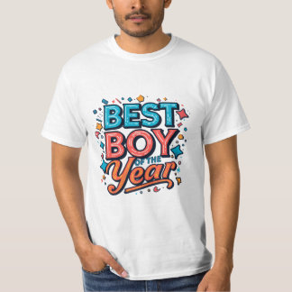 今年のベストボーイのためのTシャツ Tシャツ