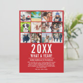「今年のベスト」年次振り返り写真コラージュ シーズンカード (スタンド正面)