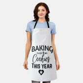 今年のベーキングはCookieを上回る エプロン (着用した状態)