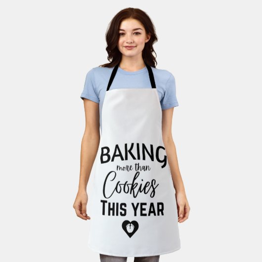 今年のベーキングはCookieを上回る エプロン (着用した状態)