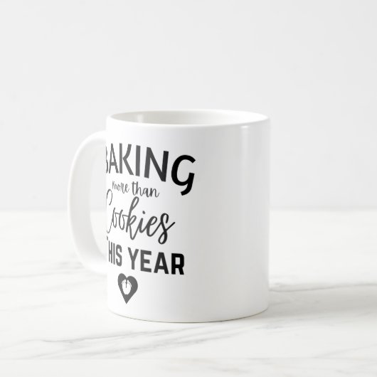 今年のベーキングはCookieを上回る コーヒーマグカップ (正面左)