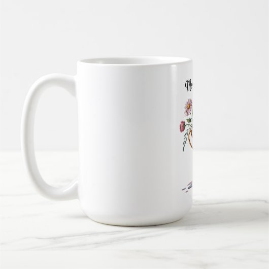 今年のママ（冗談） コーヒーマグカップ (左)