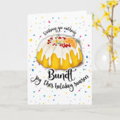 今年の休暇を楽しんでほしくない カード (黄色い花)