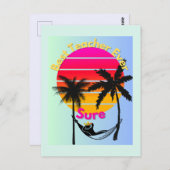 今年の先生: 確かに ポストカード (正面/裏面)