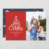 今年の写真の中で一番素敵な時間だ シーズンカード (正面/裏面)