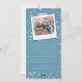 今年の写真の中で最も素晴らしい時モダン間 シーズンカード (裏面)