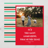 今年の写真の中で最も素晴らしい時間だ シーズンカード (正面/裏面)