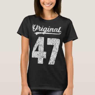 今年の問題オリジナルヴィンテージのIt's My 47th Bir Tシャツ