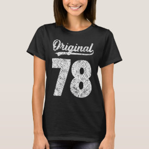 今年の問題オリジナルヴィンテージのIt's My 78th Bir Tシャツ