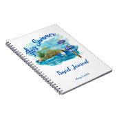 今年の夏の旅行ジャーナル ノートブック (右側)