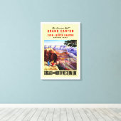 今年の夏の訪問グランドキャニオン キャンバスプリント (インサイチュ (ウッドフロア))