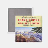 今年の夏の訪問グランドキャニオン マグネット (正面/裏面)