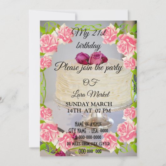 今年の夏楽しむは、すべての製品に対して50%割引 招待状 (正面)