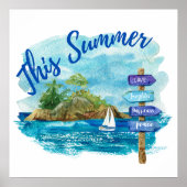 今年の夏 ポスター (正面)