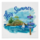 今年の夏 ポスター (正面)