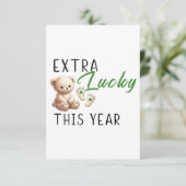 今年の妊娠のお知らせ カード (スタンド正面)