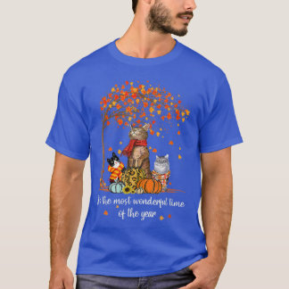 今年の家族の中で最も素晴らしい時間であるCa Tシャツ