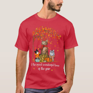 今年の家族の中で最も素晴らしい時間であるCa Tシャツ