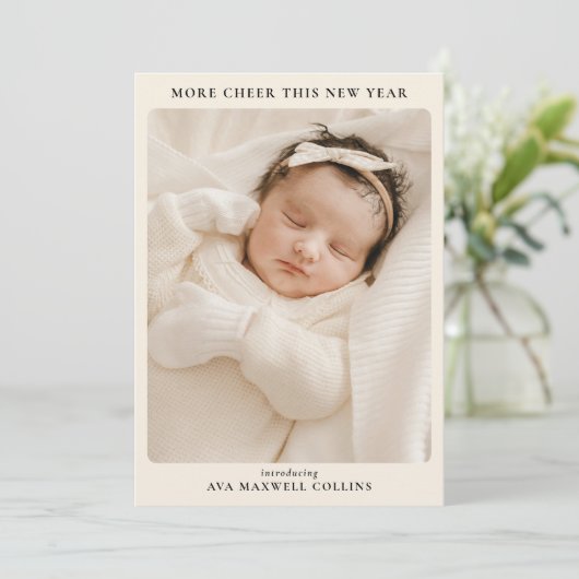 今年の応援の詳細お正月の誕生発表 シーズンカード (スタンド正面)