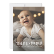 今年の応援は可愛い1枚の写真クリスマス