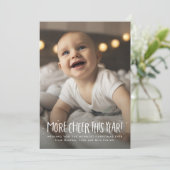 今年の応援は可愛い1枚の写真クリスマス シーズンカード (スタンド正面)