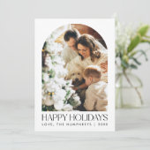 今年の思い出 アーチファミリー フォトコラージュ シーズンカード (スタンド正面)