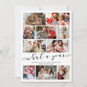 「今年の思い出」写真コラージュ シーズンカード (正面)
