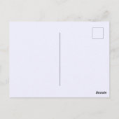 今年の教師: 確実 ポストカード (裏面)