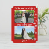 今年の最も素晴らしい時間の写真の休日 シーズンカード (スタンド正面)