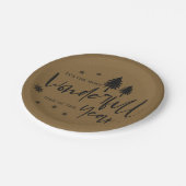 今年の最も素晴らしい時間クリスマスパーティー ペーパープレート (アングル)