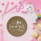 今年の最も素晴らしい時間クリスマスパーティー ペーパープレート (パーティー)