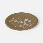 今年の最も素晴らしい時間クリスマスパーティー ペーパープレート (アングル)