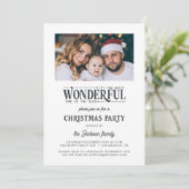 今年の最も素晴らしい時間クリスマスパーティー 招待状 (スタンド正面)