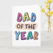 今年の父 カード (黄色い花)