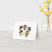 今年の私のホリデーギフトは私の意見である カード (黄色い花)