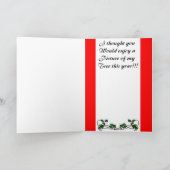 今年の私の木！ シーズンカード (内部)