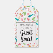 今年の素晴らし新学期 ギフトタグ (正面)