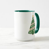 今年の良い知り合いと応援と地獄へ マグカップ (正面右)