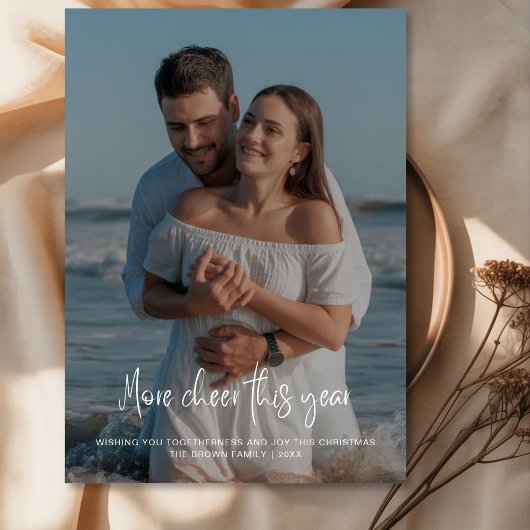 今年の詳細応援カップルのクリスマスカード – Roman シーズンカード