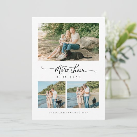 今年の詳細応援モダン家族3写真 シーズンカード (スタンド正面)