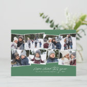 今年の詳細応援8枚のコラージュ緑 シーズンカード (スタンド正面)