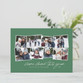 今年の詳細応援8枚のコラージュ緑 シーズンカード (スタンド正面)