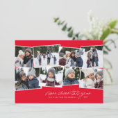 今年の詳細応援8枚のコラージュ シーズンカード (スタンド正面)