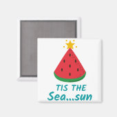 今年の7月のクリスマス マグネット (正面/裏面)