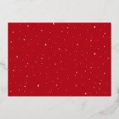 今年はもっと楽しく　１枚の写真でクリスマスを祝おう 箔シーズンカード (裏面)