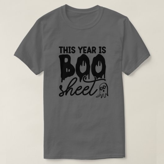 今年はブー・シート01 Tシャツ (デザイン正面)