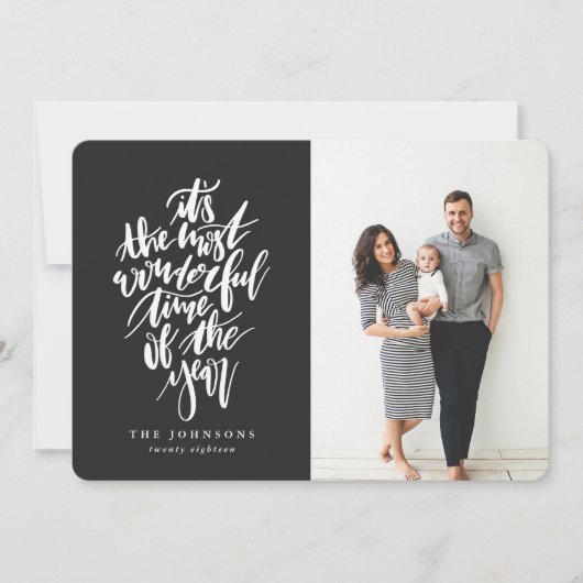 今年は一番素晴らしい時です シーズンカード (正面)