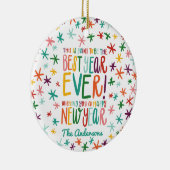 今年は今最高の年だ！ セラミックオーナメント (右)