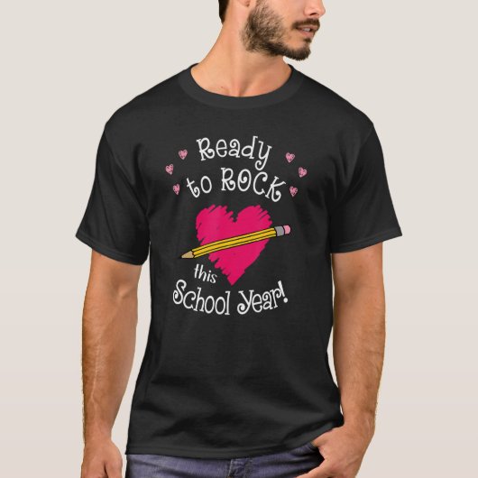 今年は可愛いロックの準備 Tシャツ (正面)