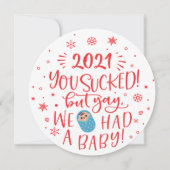 今年は吸ベビー写真の発表があった シーズンカード (正面)